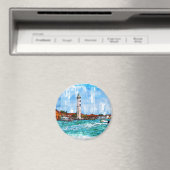 Murano Lighthouse, Venetië, Italië. Magneet (Insitu (Vaatwasser))