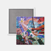 Murano Mosaic Magneet (Voorkant / Achterkant)