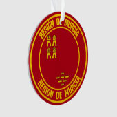 Murcia Round Emblem Ornament (voorkant)