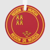 Murcia Round Emblem Ornament (achterkant)