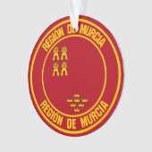 Murcia Round Emblem Ornament (voorkant)