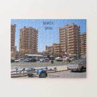 Murcia Spanje Spaanse stadsgebouwen Legpuzzel