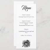 Murder Mystery Dinner Menu (Voorkant / Achterkant)