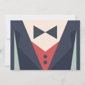 Murder Mystery Elegant Art Deco Uitnodiging uit 19 (Achterkant)