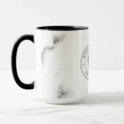 Murder Mystery en Mayhem mok (Links)