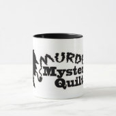 Murder Mystery Quilt mok (Midden)