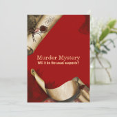 Murder-onderzoek dat het heeft gedaan kaart (Staand voorkant)