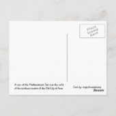 Muren van Acco Briefkaart (Achterkant)