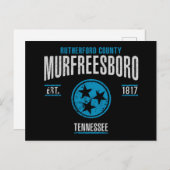 Murfreesboro Briefkaart (Voorkant / Achterkant)