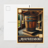 Murfreesboro, Tennessee |  Briefkaart (Voorkant / Achterkant)