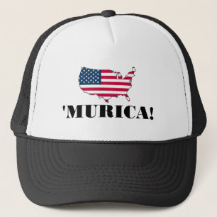 Murica Flag Trucker Pet