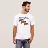MURICA! PEW PEW PEW! T-SHIRT (Voorkant volledig)