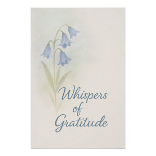 Murmures de Gratitude — Affiche
