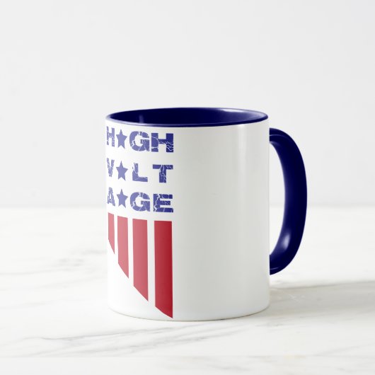 Murph vlag koffie-mok mok (Voorkant rechts)