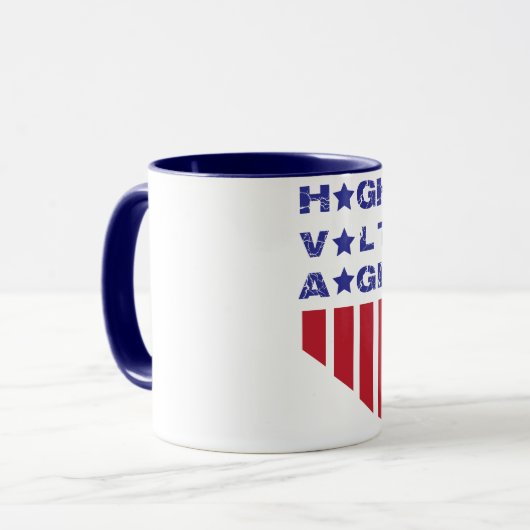 Murph vlag koffie-mok mok (Voorkant links)