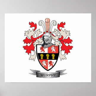 Murphy-Coat-of-Arms Poster