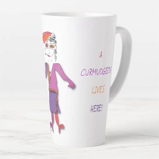 'Murphy' - Curmudgeon Latte Mug (Angle droit)