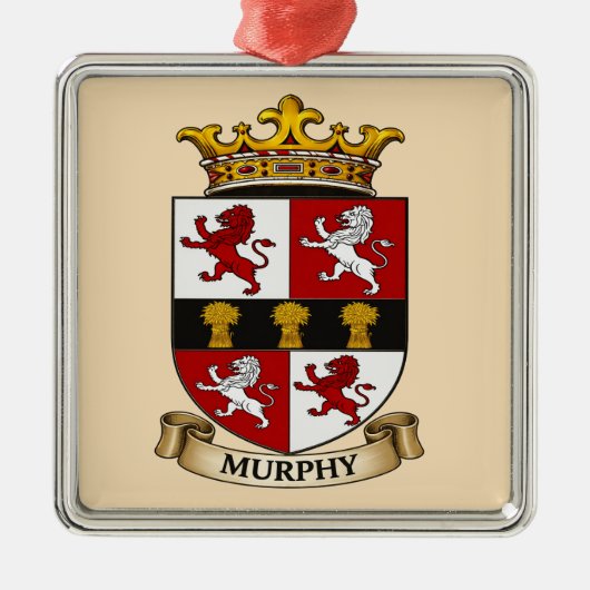 Murphy Family Coat of Arms Ornament (Voorkant)