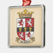 Murphy Family Coat of Arms Ornament (Links)