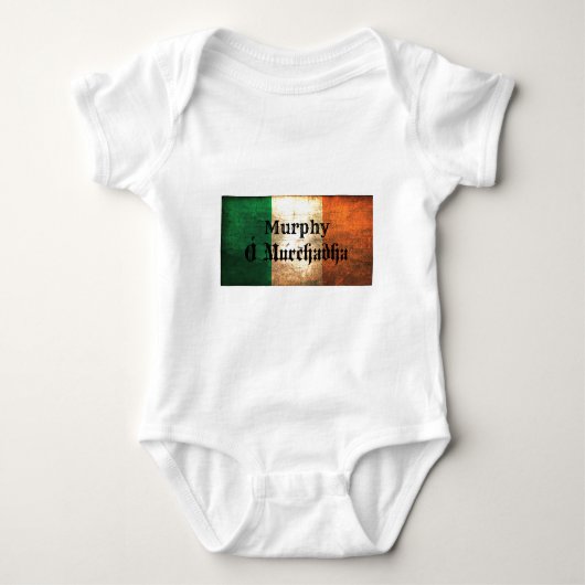 Murphy Ierse vlag Romper (Voorkant)
