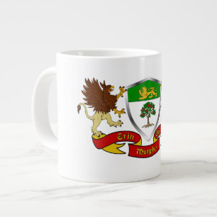 Murphy Irish Coat of Arms Shield Jumbo Mug
