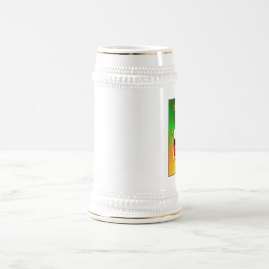 MURPHY IRISH FAMILY HERALDIC SHIELD AND CREST BIERPUL (Center)