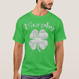 Murphy Irish Shamrock St Pattys Day T-shirt