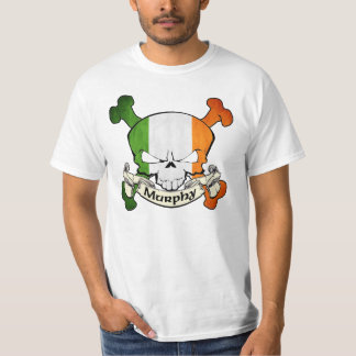 Murphy Irish Skull T-shirt