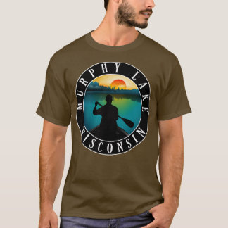 Murphy Lake Wisconsin kanoën 2 T-shirt