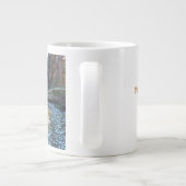 Murphy Licht Sneeuw hondenliefhebbers spel Extra Grote Beker (Achterkant)