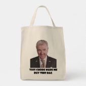 Murphy liet me deze tas kopen (Achterkant)