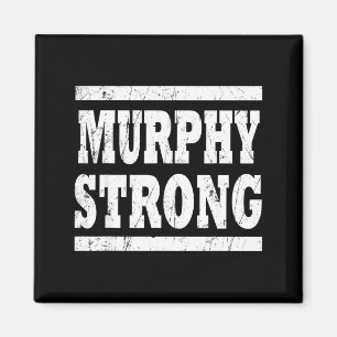 MURPHY Sterke Squad Familie Reünie Achternaam Team Magneet