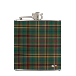 Murphy Tartan Monogram Iers Plaid Heupfles