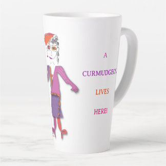 'Murphy' - Un Curmudgeon Vit Ici Latte Mug