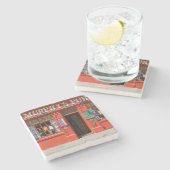 Murphy's Pub, Dingle, Irish Pub Onderzetters. Stenen Onderzetter (Zijkant)