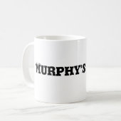 Murphy's wet... koffiemok (Voorkant links)