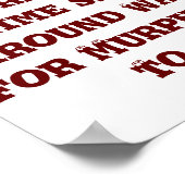 Murphy's wet poster (Hoek)