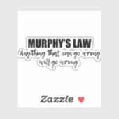 Murphy's wet sticker (Vel)