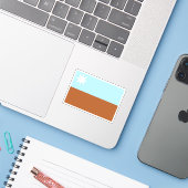 Murrawarri Republic Sticker (Laptop met iPhone)