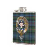 Murray Atholl Tartan & Badge Heupfles (Links)
