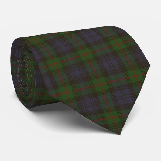Murray Clan Tartan Stropdas (Opgerold)