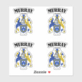 Murray Crest Ierse vertaling en betekenis (x4) Sticker (Vel)