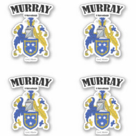 Murray Crest Ierse vertaling en betekenis (x4) Sticker