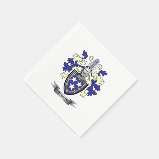 Murray Family Crest Coat. Servet (Hoek)