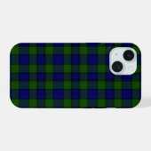 Murray tartan bleu vert plaid (Verso Horizontal)