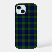 Murray tartan bleu vert plaid (Verso)