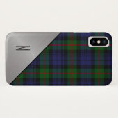 Murray Tartan Plaid iPhone X Coque (Dos (Horizontal))