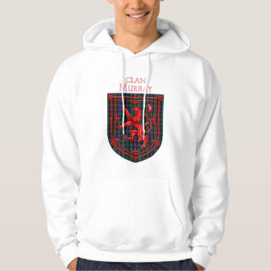 Murray Tartan Scottish Play Lion Rampant Hoodie