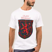 Murray Tartan Scottish Play Lion Rampant T-shirt (Voorkant)