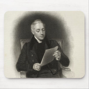 Murray, uitgever van de werken van Lord Byron Muismat